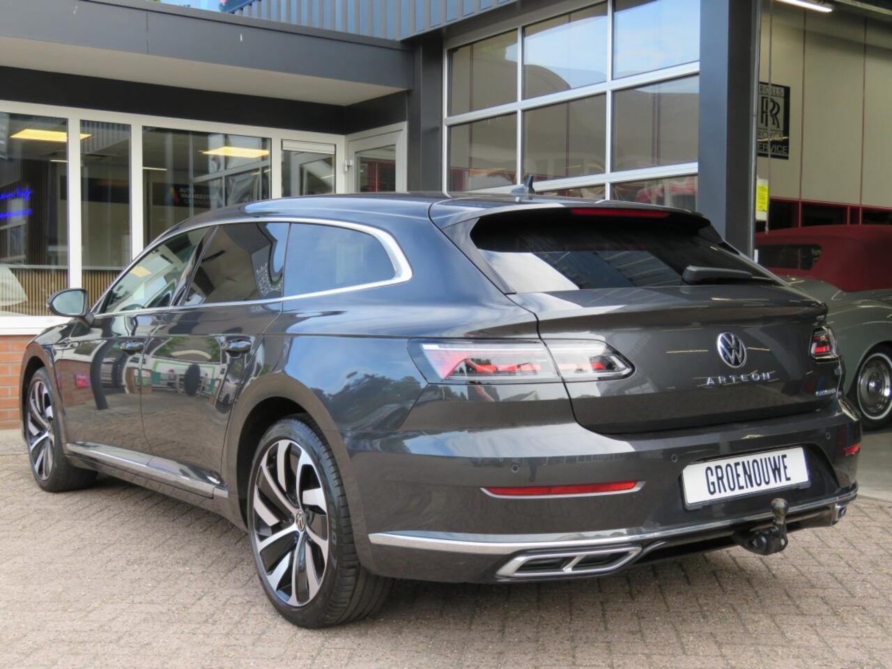 Volkswagen Arteon 1.4 TSI 218PK eHybrid R-LINE EL. BNS+ / 19 Inch / Led / Wegklap.haak / Camera / Elec.klep / BOVAG garantie