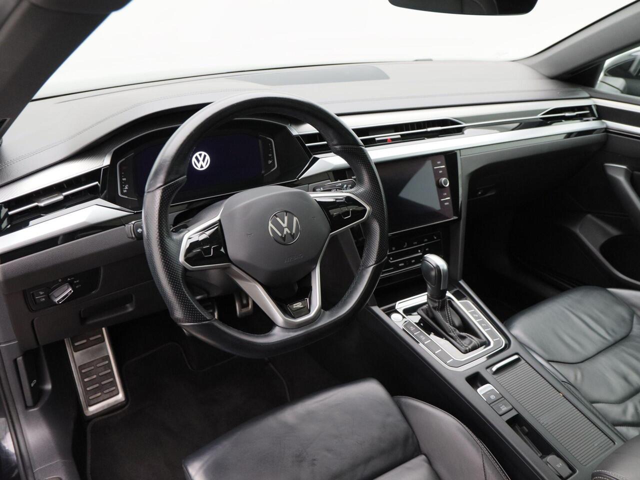 Volkswagen Arteon 2.0 TDi 200 Pk Automaat R-Line Business+ | Panoramadak | Volledig Leder | Elektrische Stoelen met Geheugen | Matrix LED | Adaptive Cruise | Camera | 20 Inch | 84.984 Km