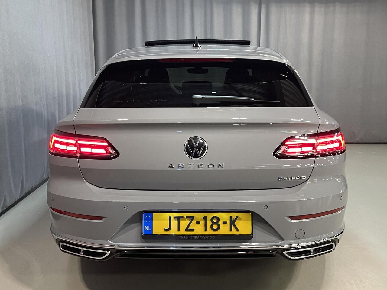 Volkswagen Arteon Shooting Brake 1.4 TSI eHybrid R-Line Business 19"/Panoramadak/Sportstoelen + leder + memory/Standkachel/Stoelverwarming/Elektrische klep/Dodehoek