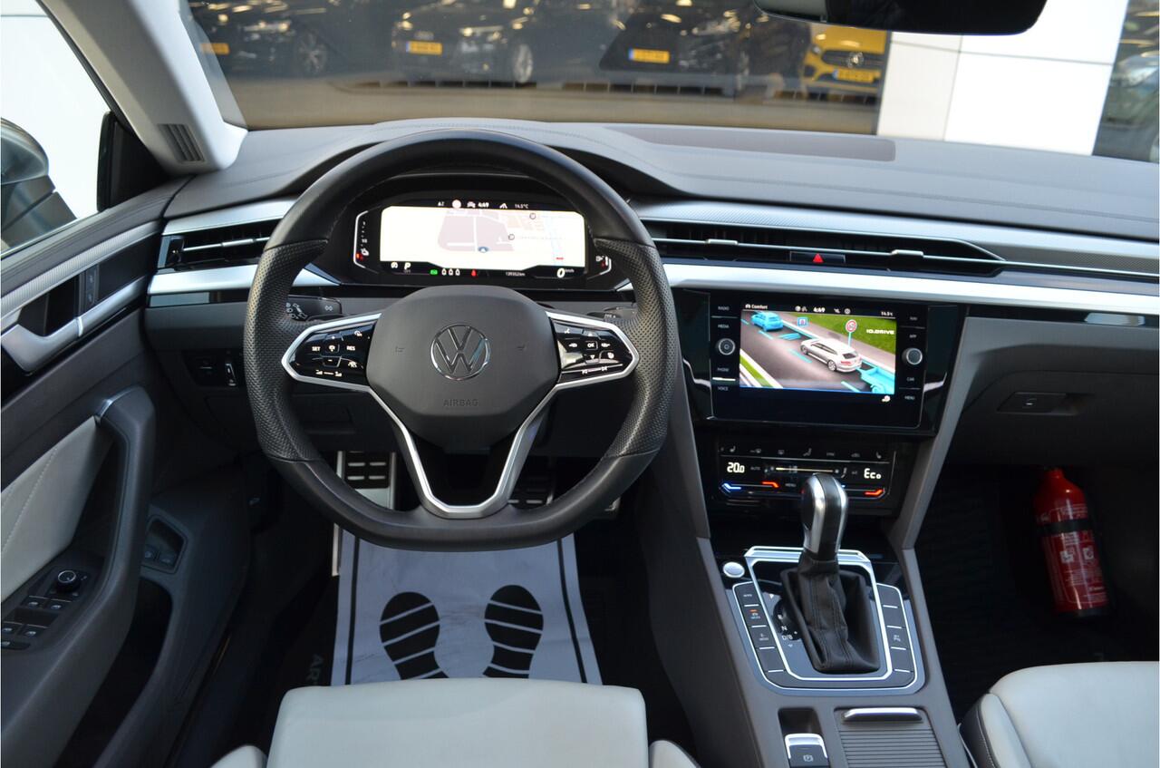 Volkswagen Arteon Shooting Brake 1.4 TSI eHybrid 273PK! Panodak Trekh. Adaptieve onderstel. Adap.Cruise. Stuur en Stoelv. 360 Camera