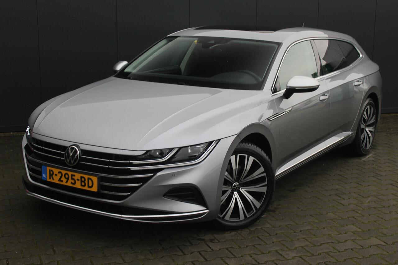 Volkswagen Arteon Shooting Brake 1.4 TSI 218PK eHybrid Elegance Business+ | Incl. 12 maanden garantie | Panoramadak | Adaptive cruise | Clima | Trekhaak wegklapbaar | LED | Stoelverwarming V+A | Camera | Elektr. kofferklep | Alcantara/leer stoelen | Keyless entry | Dealer 