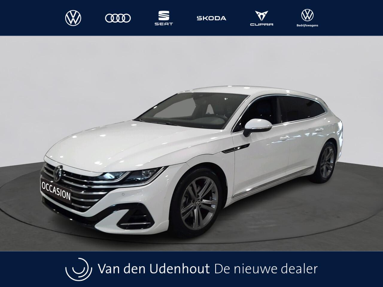 Volkswagen Arteon Shooting Brake 2.0 TSI 190pk DSG Automaat R-Line Business+ | Navi | PDC | Clima | Digital cockpit | Leer/alcantara verwarmd | El.achterklep