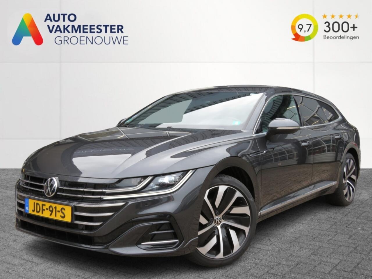Volkswagen Arteon 1.4 TSI 218PK eHybrid R-LINE EL. BNS+ / 19 Inch / Led / Wegklap.haak / Camera / Elec.klep / BOVAG garantie