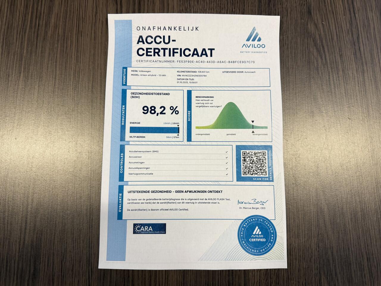 Volkswagen Arteon Shooting Brake 1.4 TSI eHybrid PANO/TREKHAAK/TWO-TONE LEER/TREKHAAK/360CAMERA/ACC/18"MUSCAT/CARPLAY/STANDKACHEL/SFEER/VIRTUAL/MATRIX/DONKERE HEMEL/NET OH BEURT GEHAD!!