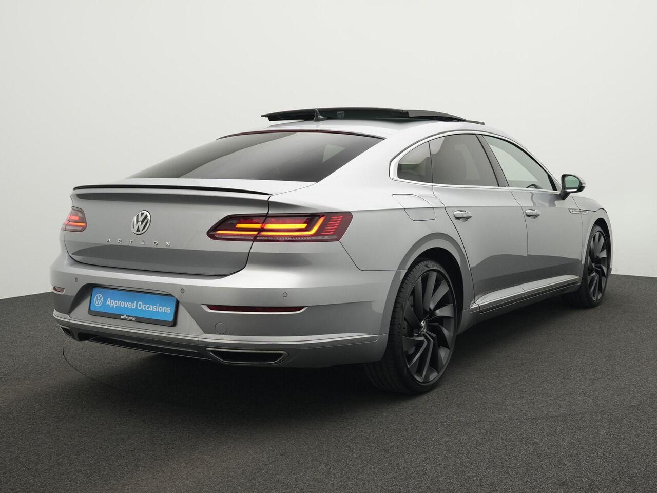 Volkswagen Arteon 2.0 TSI 190 pk DSG Business R Exclusive / R-Line | Panoramadak | Leder | Geheugen-/massagestoel | Navigatie Discover Pro | Adaptief onderstel | Dynaudio