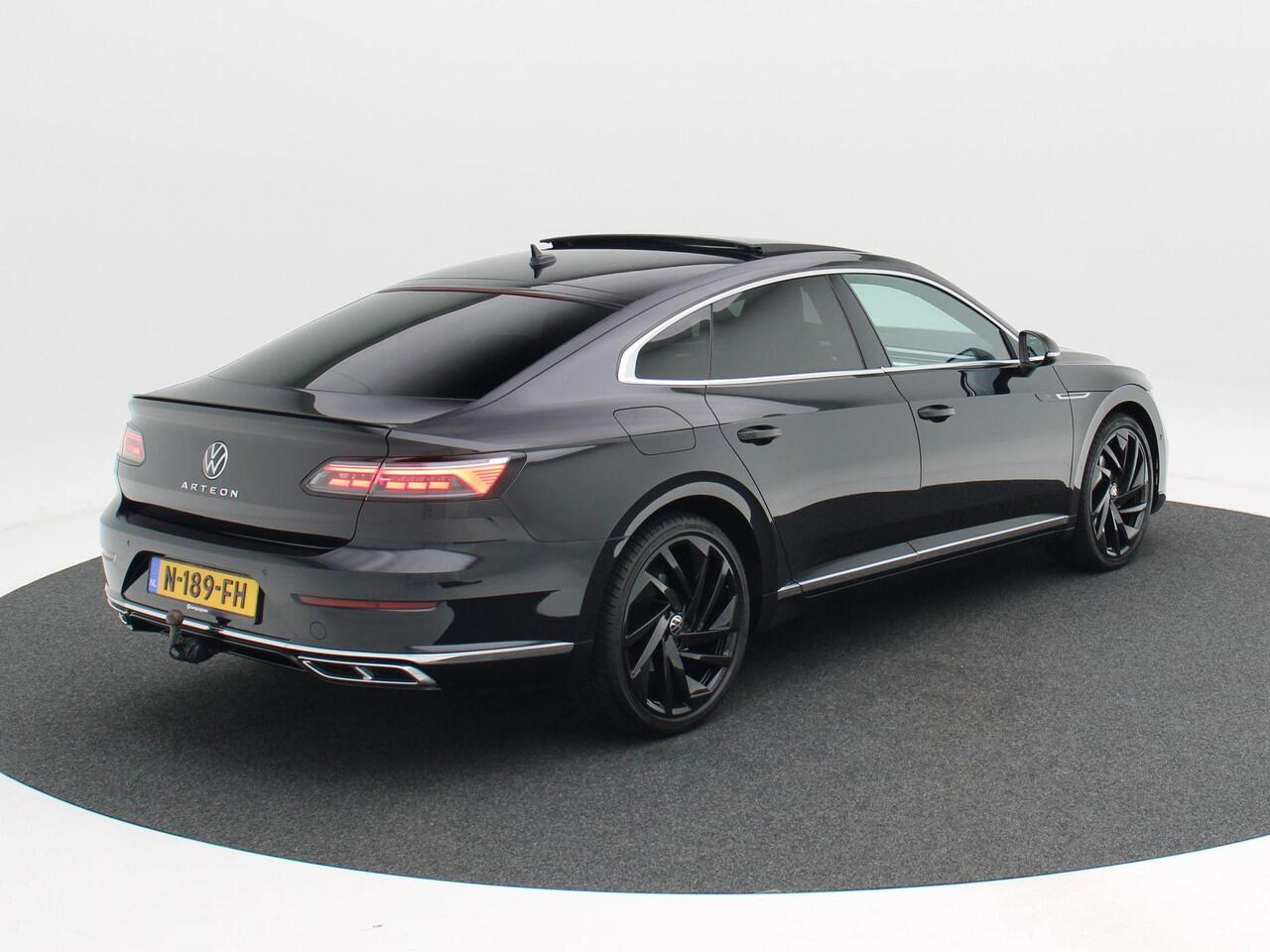 Volkswagen Arteon 2.0 TDi 200 Pk Automaat R-Line Business+ | Panoramadak | Volledig Leder | Elektrische Stoelen met Geheugen | Matrix LED | Adaptive Cruise | Camera | 20 Inch | 84.984 Km