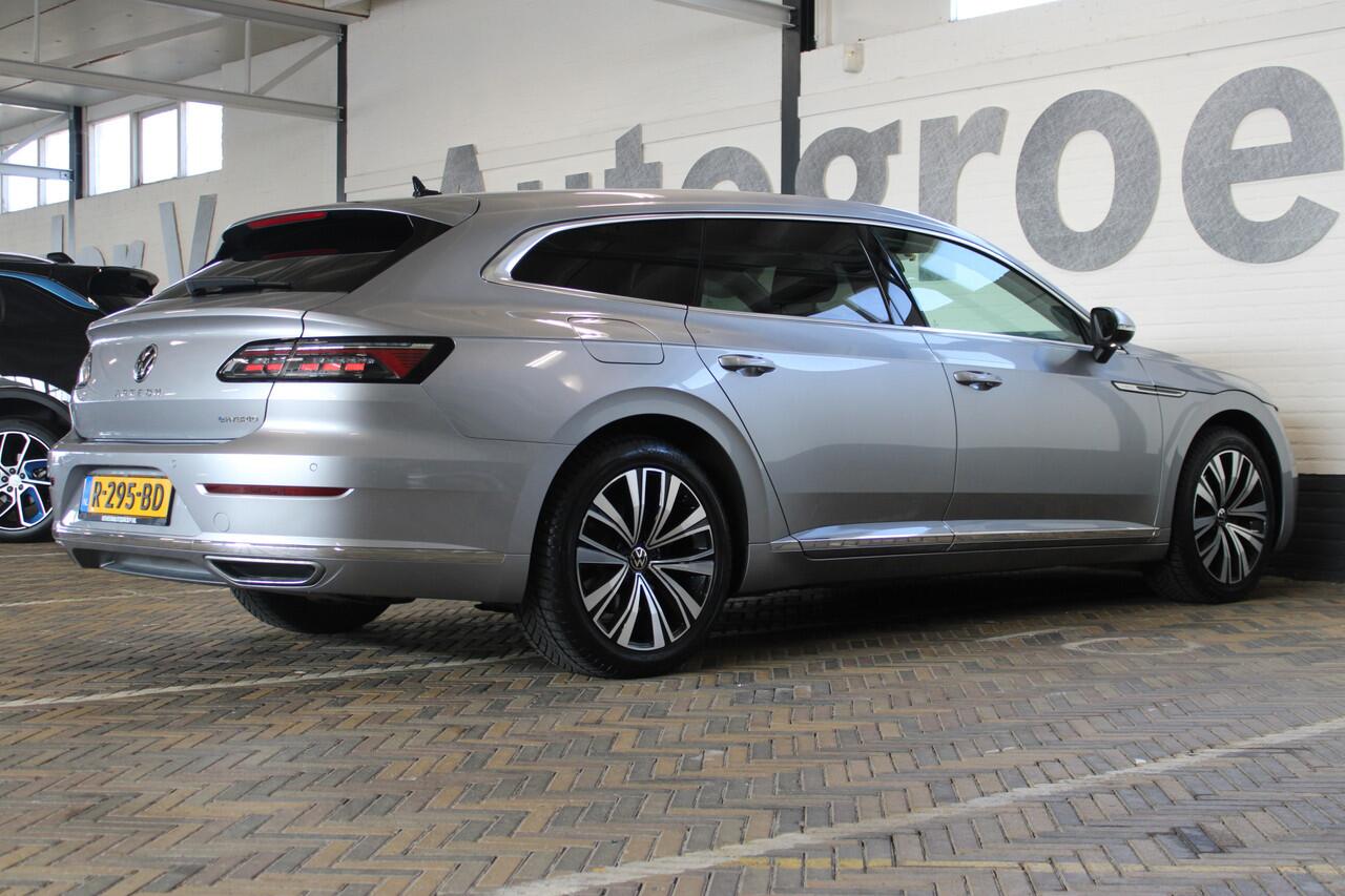 Volkswagen Arteon Shooting Brake 1.4 TSI eHybrid Elegance Business+ | Incl. 12 maanden garantie | 100% dealer onderhouden | Adaptieve cruise control | Climate control | Schuif/kantel dak | Trekhaak | Stoelverwarming voor/achter | Apple carplay/Android auto |