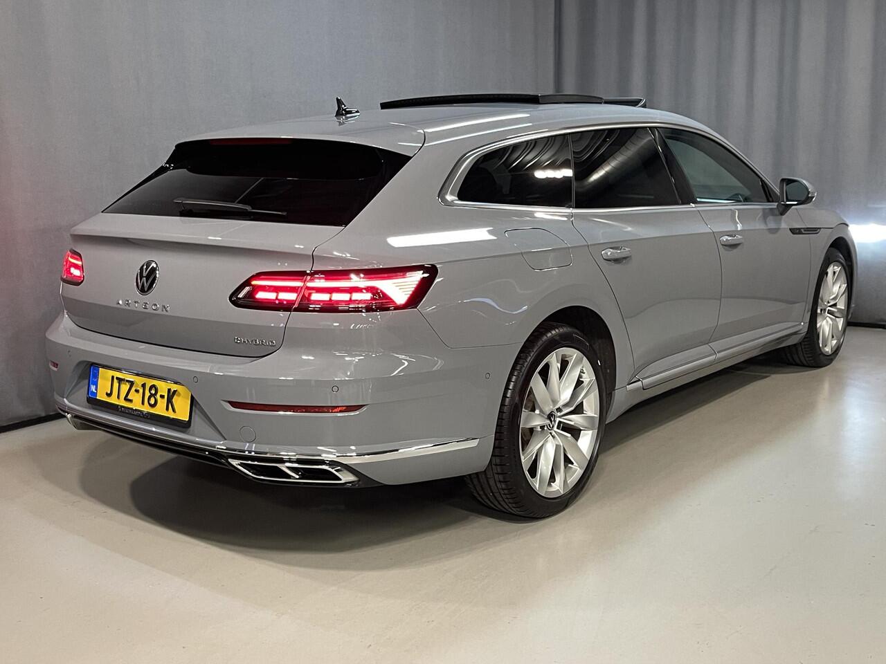 Volkswagen Arteon Shooting Brake 1.4 TSI eHybrid R-Line Business 19"/Panoramadak/Sportstoelen + leder + memory/Standkachel/Stoelverwarming/Elektrische klep/Dodehoek