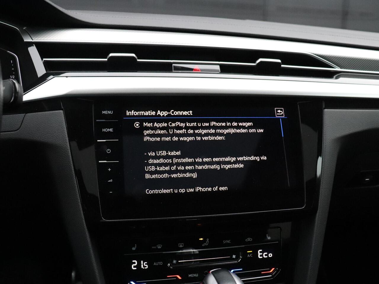 Volkswagen Arteon 1.4 TSI eHybrid R-Line Business+ | PANO-DAK | SOH 92,6% | TREKHAAK | CAMERA | HEAD-UP | STOEL/STUURVERW. | APPLE CARPLAY |