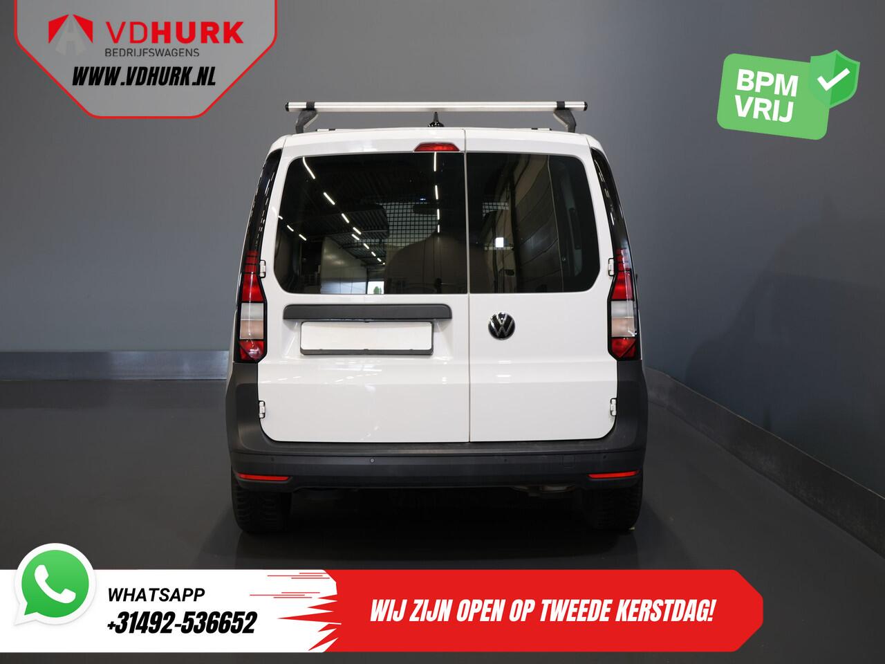 Volkswagen CADDY Cargo 1.5 TSI 115 pk BENZINE BPM VRIJ! Airco/ PDC/ DAB/ Dakdragers