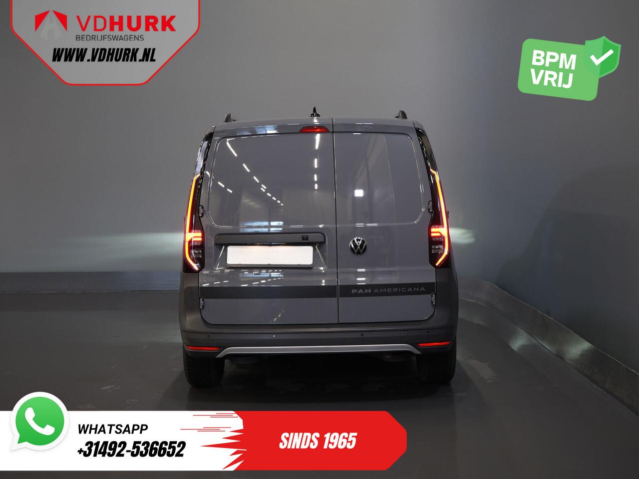 Volkswagen CADDY Cargo 2.0 TDI 125 pk DSG Aut. PanAmericana 2x Schuifdeur/ LED/ Adapt. Cruise/ VC/ Camera/ PDC