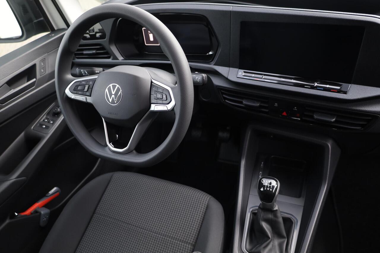 Volkswagen CADDY Cargo 2.0 TDI Comfort 102PK / 75kW, Apple Carplay & Android Auto, cruise control airco, parkeersensoren achter, volledig digitaal instrumentenpaneel, trekhaak, buitenspiegels elektrisch verwarm,- en verstelbaar, regensensor, Lane Assist, 16'' SV