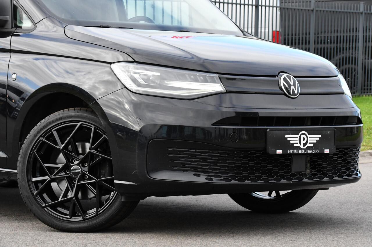 Volkswagen CADDY Cargo 2.0 TDI Black Edition Virtual, Camera, Stoelverwarming, 122pk, Automaat, LED, Trekhaak, Carplay, Uniek!
