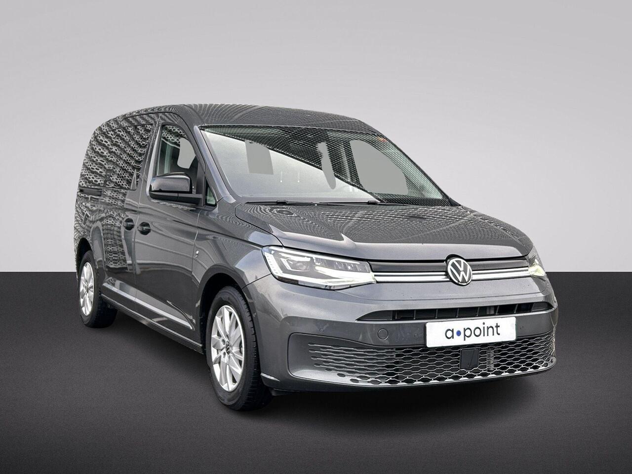 Volkswagen CADDY 1.5 TSI Hybride Style Automaat | Adapt. Cruise controle | Camera | Navigatie | Apple Carplay of Android Auto | Parkeersensoren | Verwarmde stoelen + voorruit