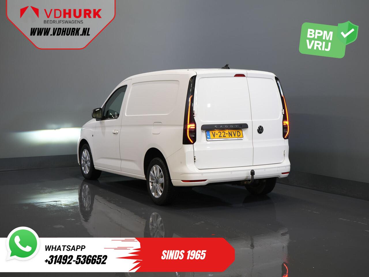 Volkswagen CADDY Cargo 2.0 TDI Aut. 125 pk 1st Edition/ Adapt. Cruise/ LED/ Standkachel/ Carplay/ LMV/ Trekhaak/ Camera/ PDC V+A/