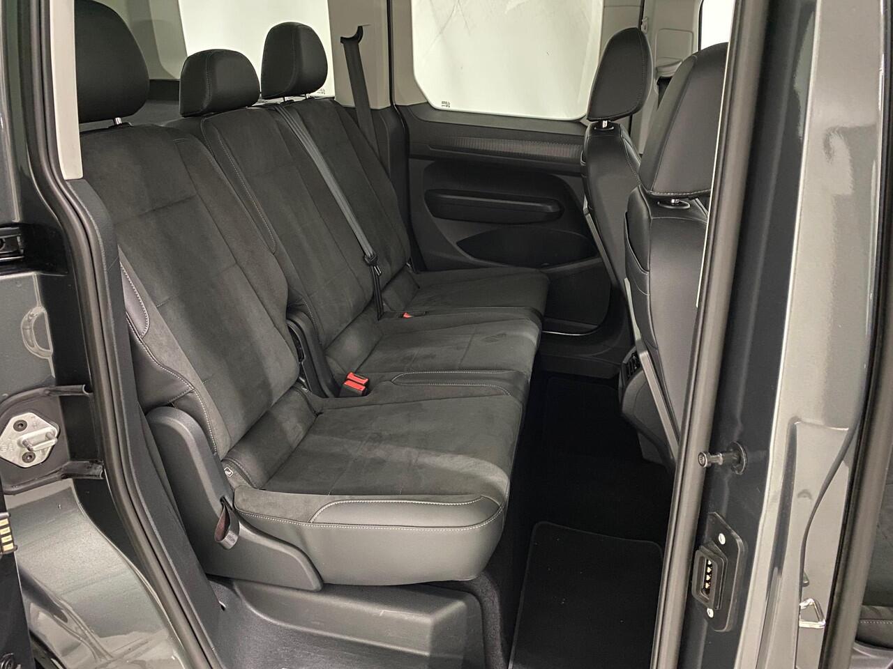 Volkswagen CADDY 1.5 TSI 5p Style Led Koplampen Leer Alcantara ACC Dakrails 17 Inch