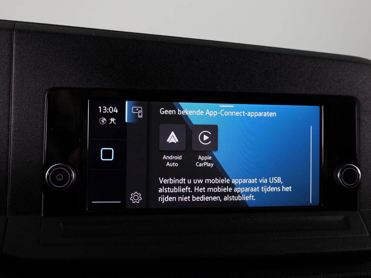 Volkswagen CADDY Cargo 2.0 TDI Style 75 pk | Verlengde garantie | Navigatie via App | Parkeersensoren | Achteruitrijcamera | LED koplampen |