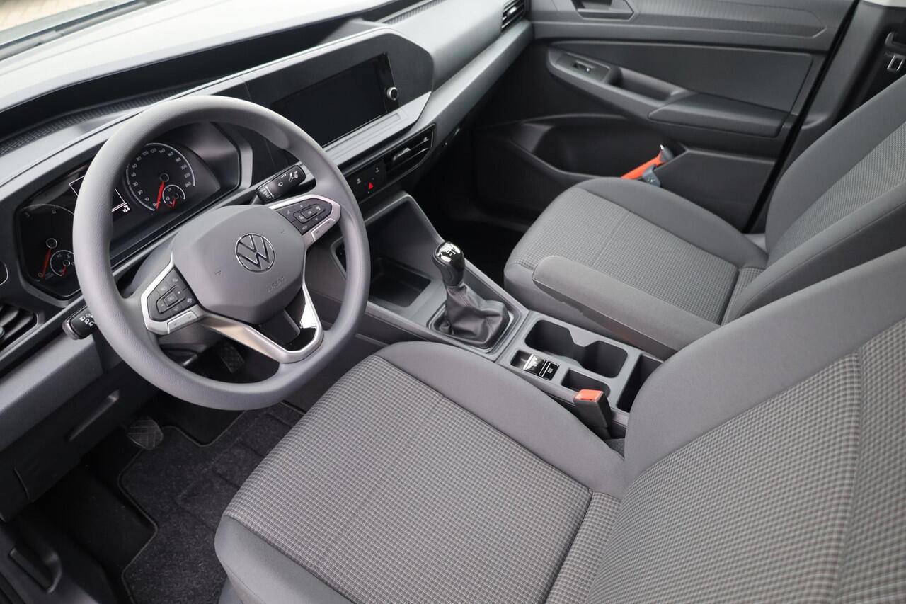 Volkswagen CADDY Cargo 2.0 TDI Comfort 75PK / 55kW, Parkeersensoren achter, Apple Carplay / Android Auto, voorbereidingspakket, elektrisch verstel- en verwarmbare spiegels, hemelbekleding met opbergvak en handgrepen, cruise control met snelheidsbegrenzer, licht & zicht pa