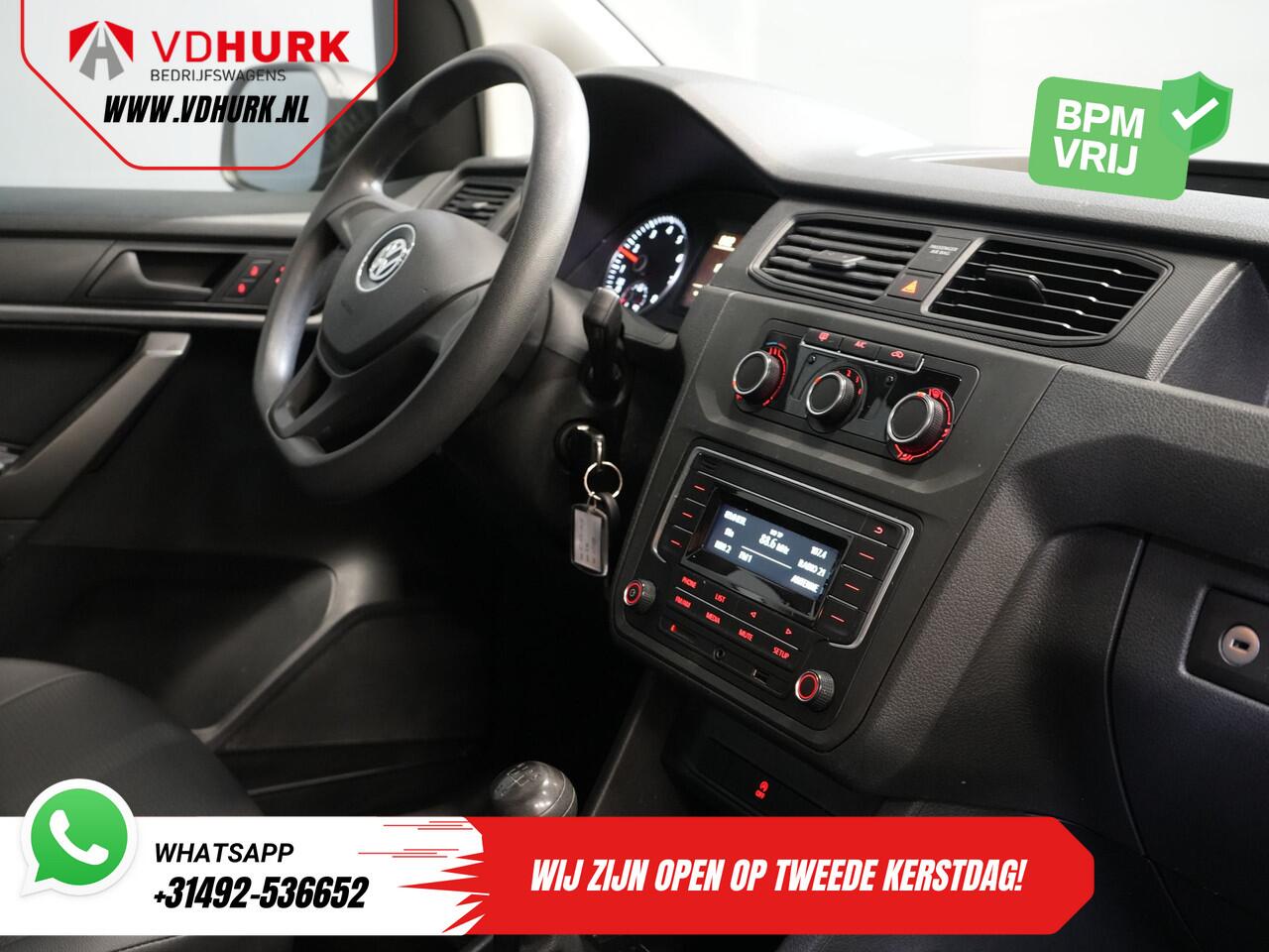 Volkswagen CADDY 1.0 TSI 100 pk Benzine BPM VRIJ! Airco/ Roofrails