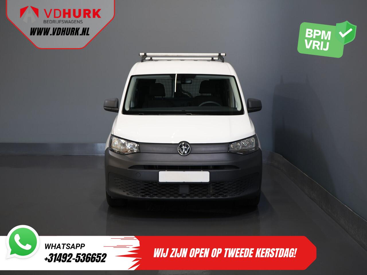 Volkswagen CADDY Cargo 1.5 TSI 115 pk BENZINE BPM VRIJ! Airco/ PDC/ DAB/ Dakdragers