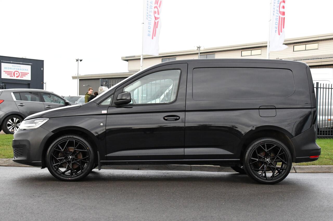 Volkswagen CADDY Cargo 2.0 TDI Black Edition Cruise, Camera, Carplay, LED, NAVI, Automaat, Klep, 122pk, Stoelverwarming, Uniek!