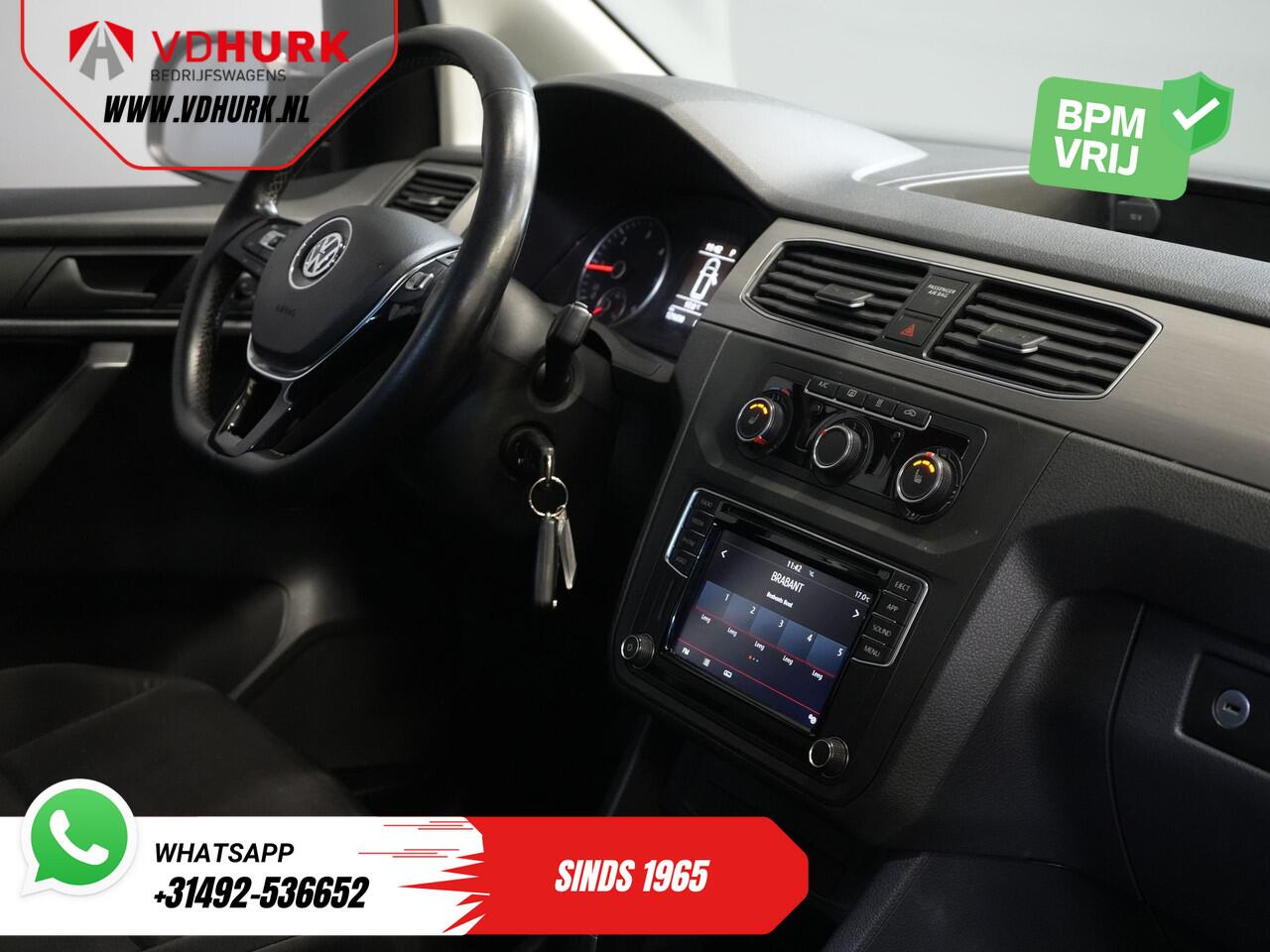 Volkswagen CADDY 2.0 TDI 100 pk DSG Aut. BPM VRIJ! Edition 35 Carplay/ Stoelverw./ Standkachel/ Cruise/ Airco/ PDC/ LMV/ Dakdragers/ Trekhaak/ Inrichting