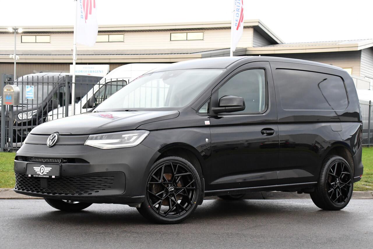Volkswagen CADDY Cargo 2.0 TDI Black Edition Cruise, Camera, Carplay, LED, NAVI, Automaat, Klep, 122pk, Stoelverwarming, Uniek!