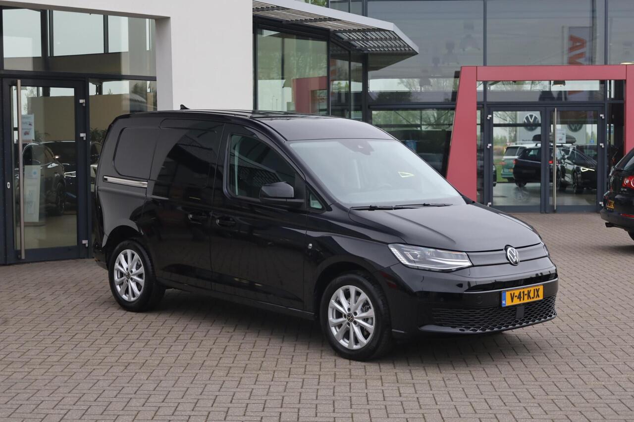 Volkswagen CADDY Cargo 2.0 TDI Style 122PK / 90kW DSG, BPM VRIJ, Achteruitrijcamera (rear view), parkeersensoren voor en achter (pdc), Apple Carplay / Android Auto, navigatie, DAB+, ErgoComfort bestuurdersstoel, elektrisch verstel-, verwarm- en inklapbare buitenspiegels (