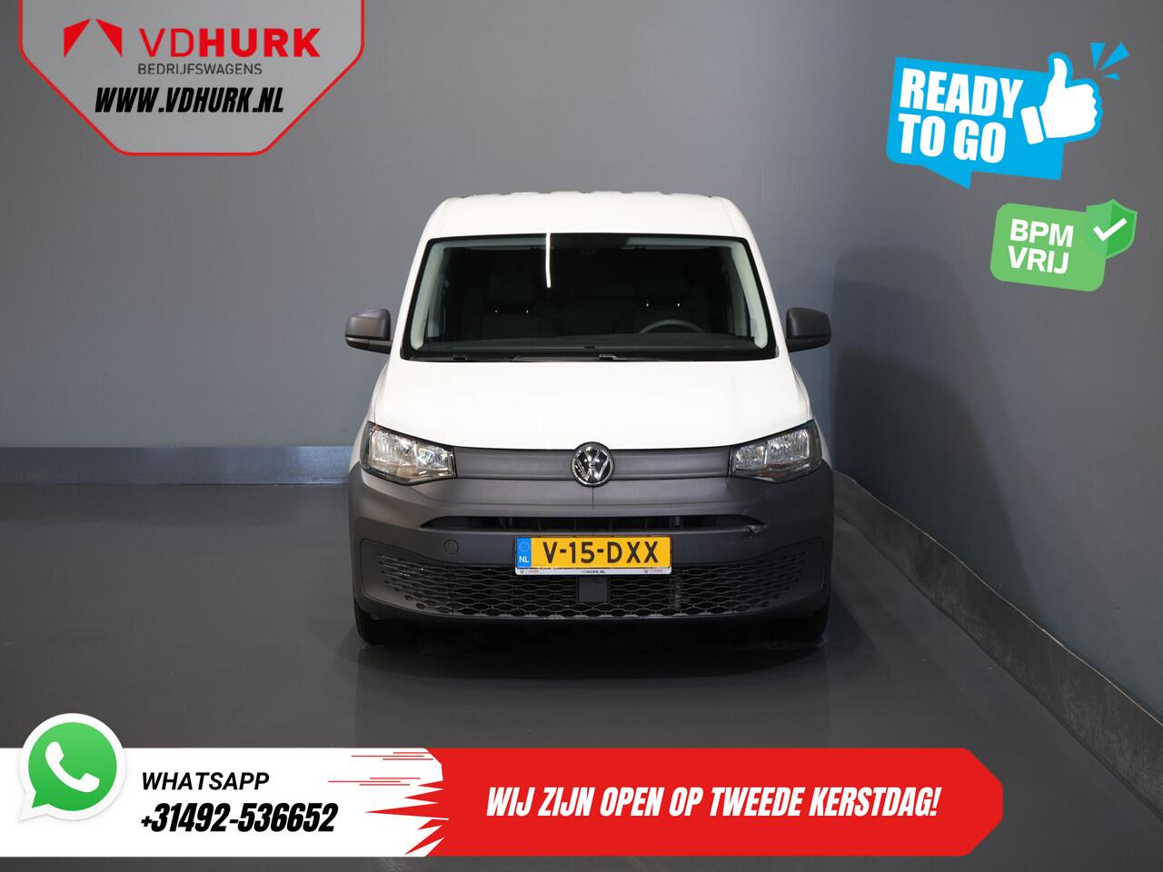 Volkswagen CADDY Cargo 2.0 TDI BPM VRIJ! NL Auto/ Carplay/ Cruise/ Airco/ PDC/ Trekhaak