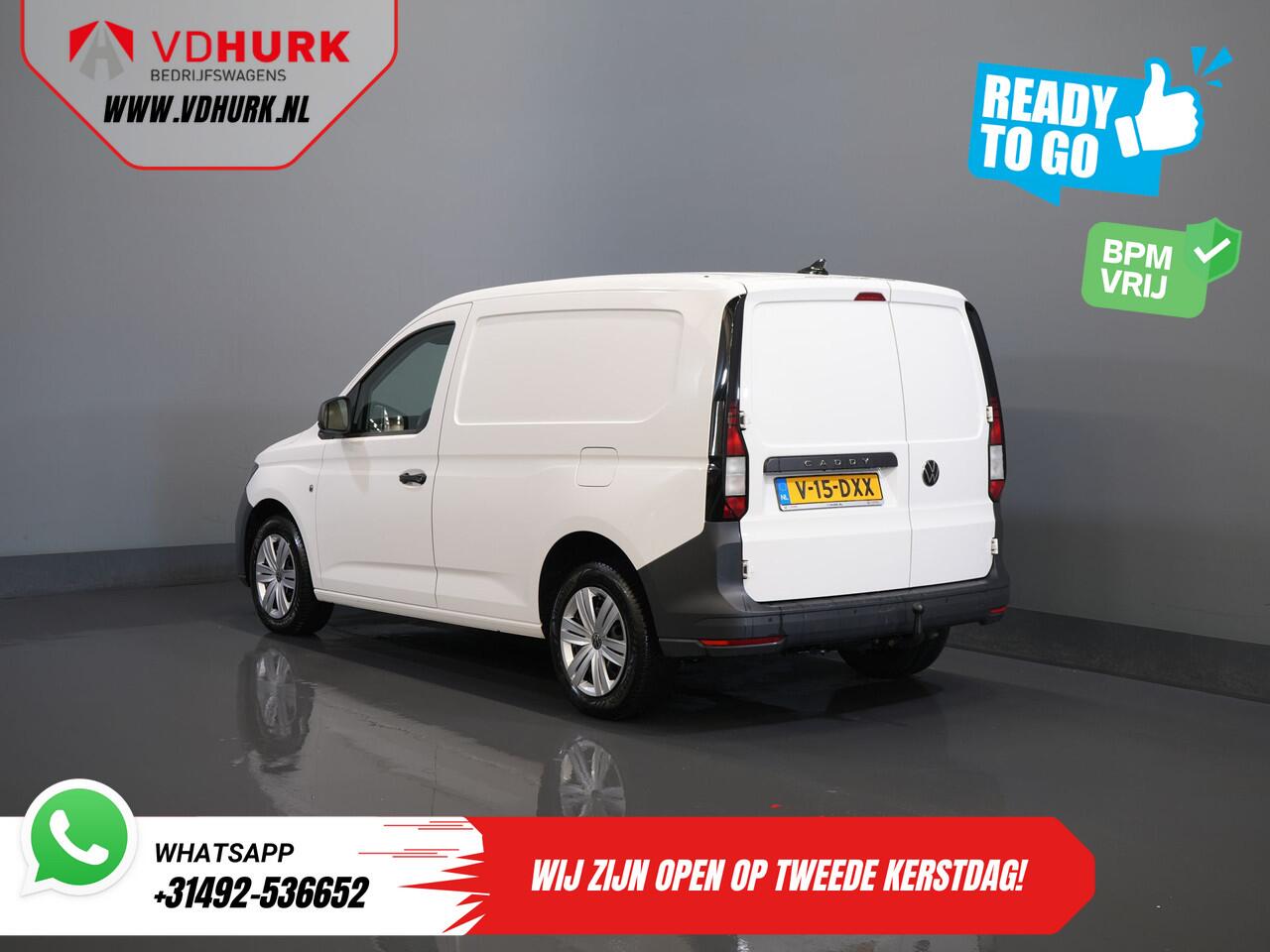 Volkswagen CADDY Cargo 2.0 TDI BPM VRIJ! NL Auto/ Carplay/ Cruise/ Airco/ PDC/ Trekhaak
