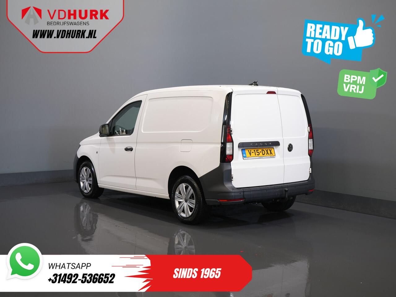 Volkswagen CADDY Cargo 2.0 TDI BPM VRIJ! (DEMO) NL Auto/ Carplay/ Cruise/ Airco/ PDC/ Trekhaak