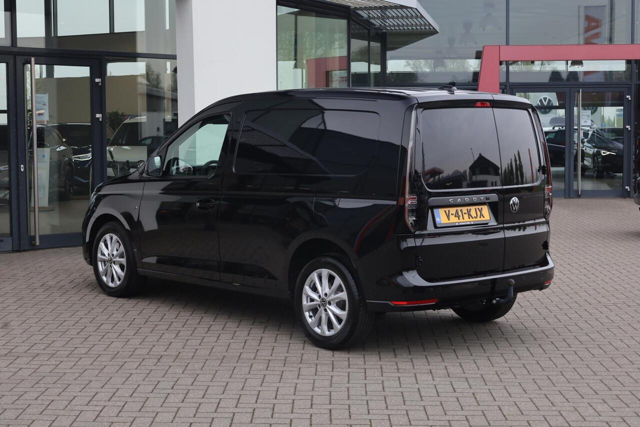 Volkswagen CADDY Cargo 2.0 TDI Style 122PK / 90kW DSG, BPM VRIJ, Achteruitrijcamera (rear view), parkeersensoren voor en achter (pdc), Apple Carplay / Android Auto, navigatie, DAB+, ErgoComfort bestuurdersstoel, elektrisch verstel-, verwarm- en inklapbare buitenspiegels (