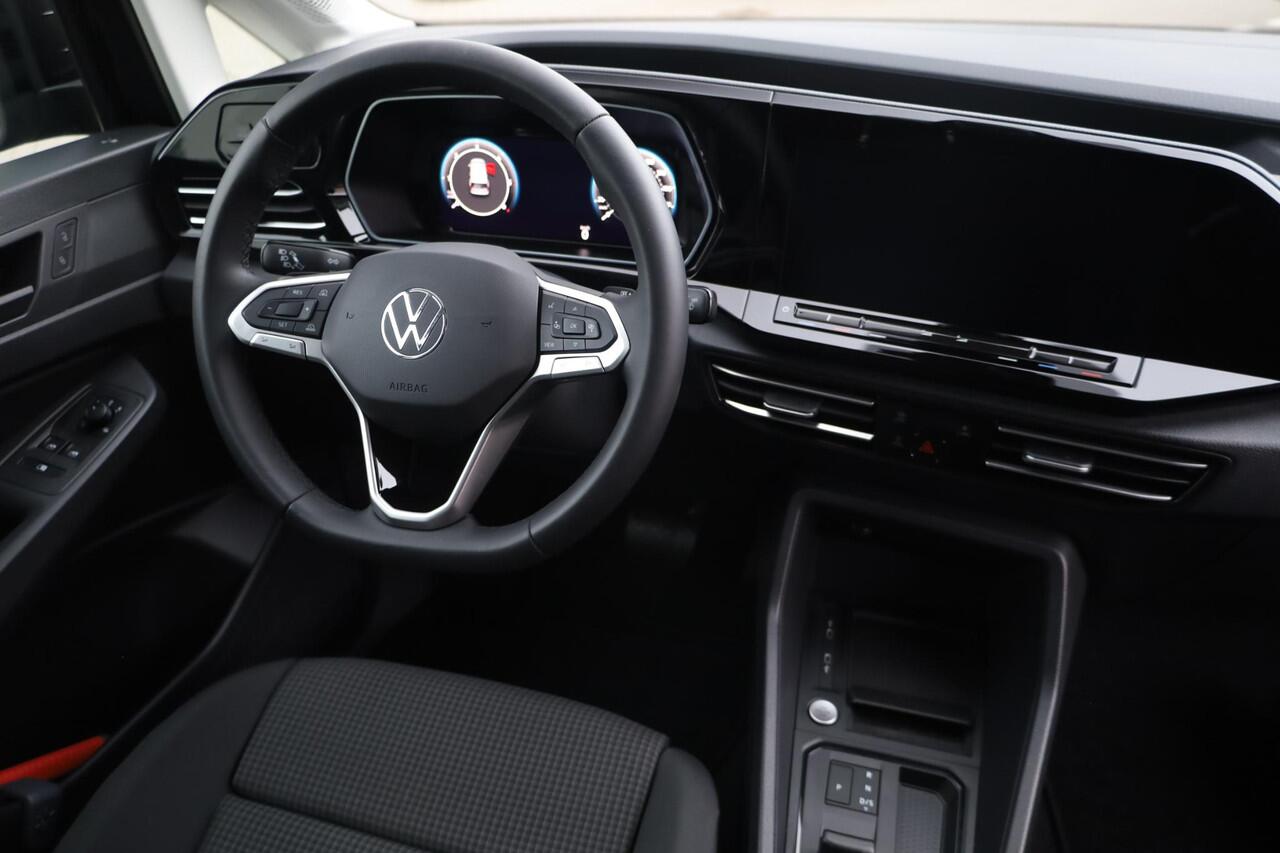 Volkswagen CADDY Cargo 2.0 TDI Style 122PK / 90kW DSG, BPM VRIJ, Achteruitrijcamera (rear view), parkeersensoren voor en achter (pdc), Apple Carplay / Android Auto, navigatie, DAB+, ErgoComfort bestuurdersstoel, elektrisch verstel-, verwarm- en inklapbare buitenspiegels (