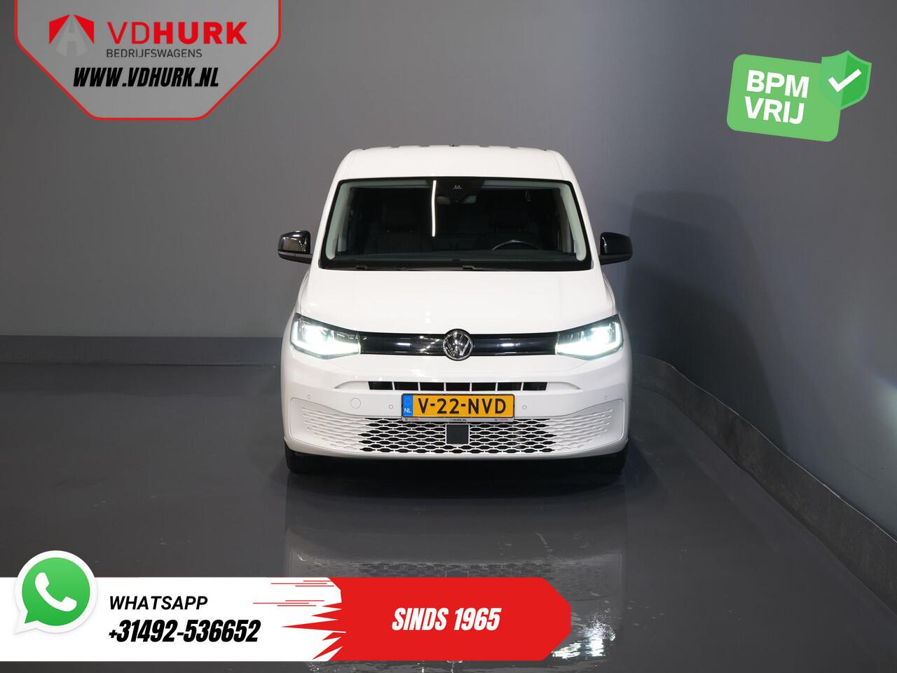 Volkswagen CADDY Cargo 2.0 TDI Aut. 125 pk 1st Edition/ Adapt. Cruise/ LED/ Standkachel/ Carplay/ LMV/ Trekhaak/ Camera/ PDC V+A/