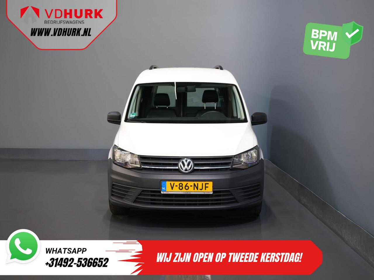 Volkswagen CADDY 1.0 TSI 100 pk Benzine BPM VRIJ! Airco/ Roofrails