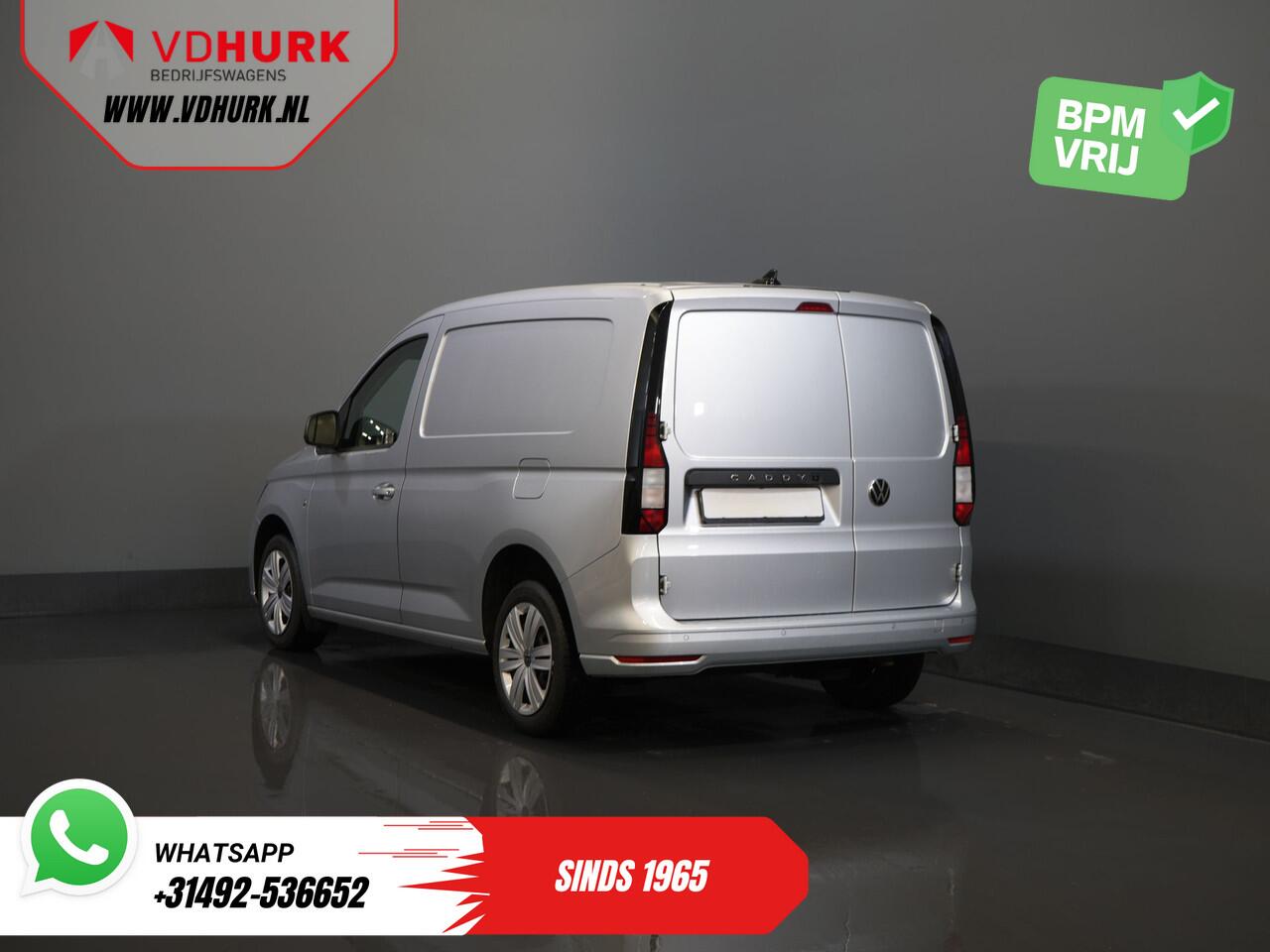 Volkswagen CADDY Cargo 2.0 TDI 125 pk DSG Aut. Virtual Cockpit/ Carplay/ Standkachel/ Stoelverw./ Cruise/ Camera/ PDC