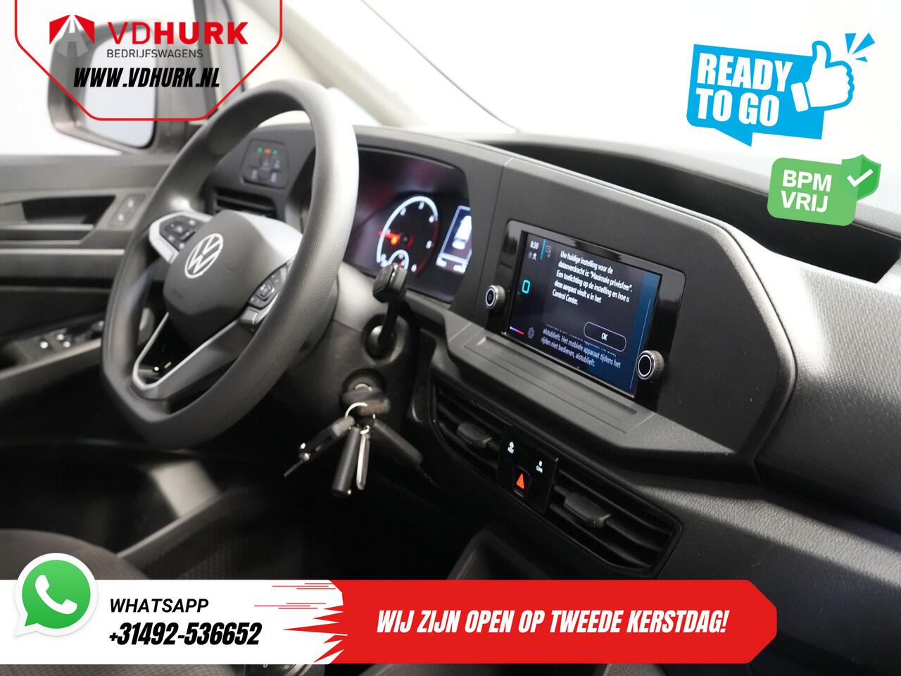 Volkswagen CADDY Cargo 2.0 TDI BPM VRIJ! NL Auto/ Carplay/ Cruise/ Airco/ PDC/ Trekhaak