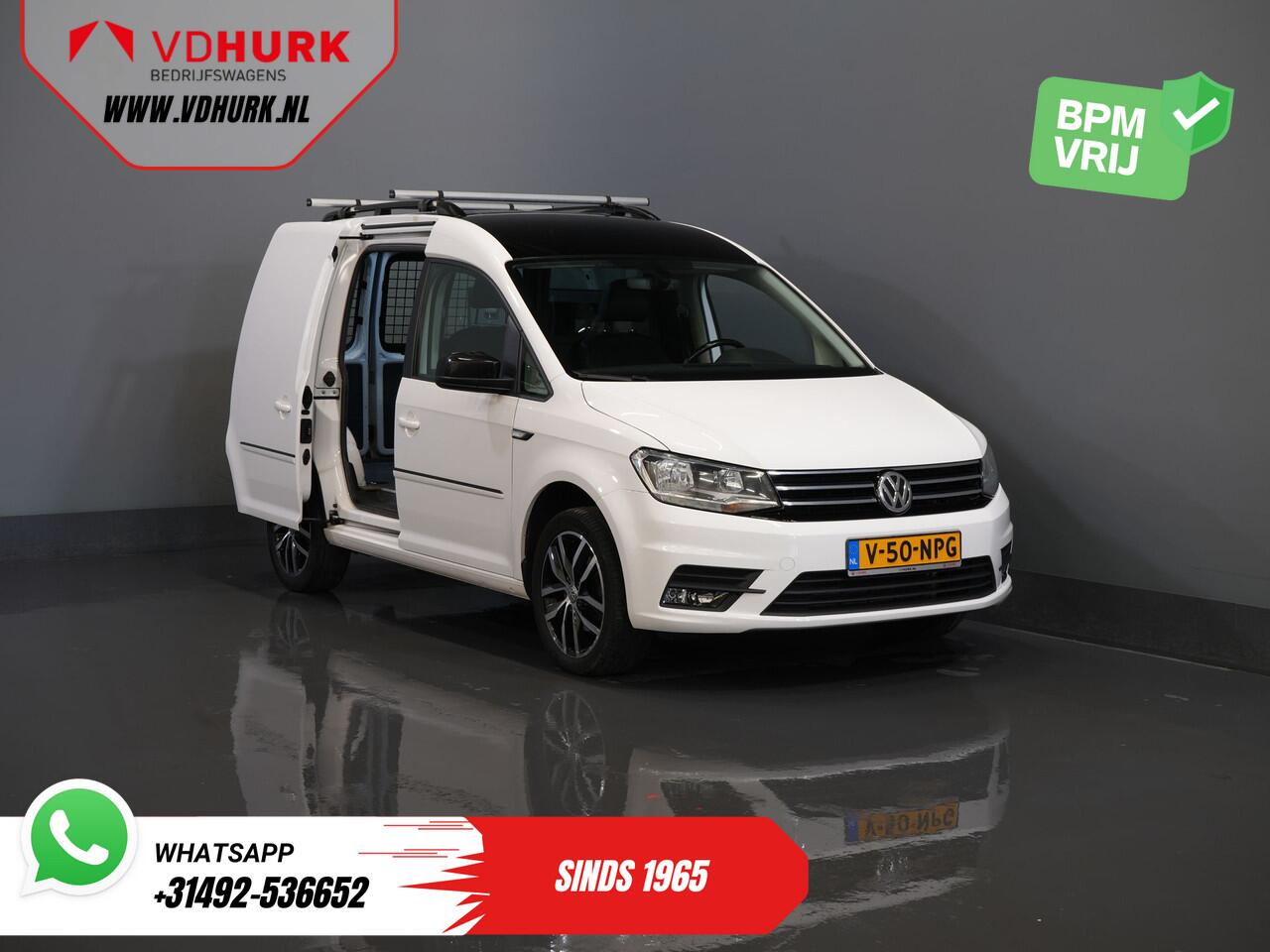 Volkswagen CADDY 2.0 TDI 100 pk DSG Aut. BPM VRIJ! Edition 35 Carplay/ Stoelverw./ Standkachel/ Cruise/ Airco/ PDC/ LMV/ Dakdragers/ Trekhaak/ Inrichting
