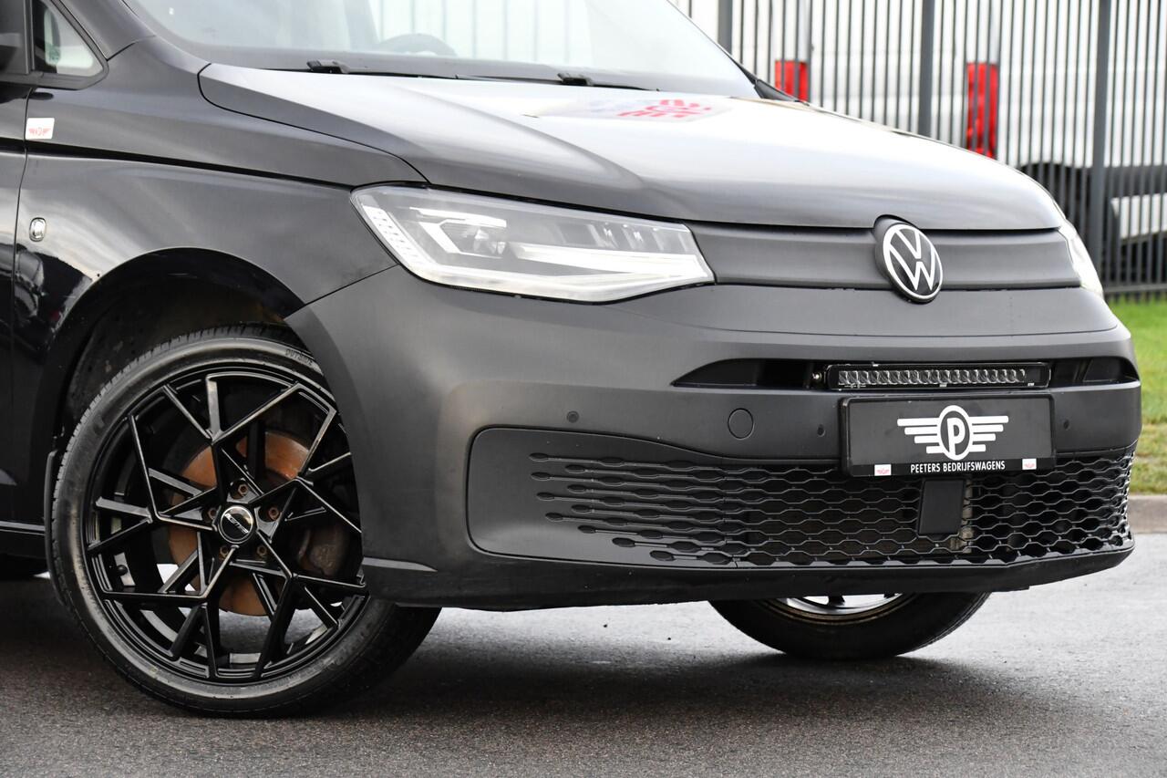 Volkswagen CADDY Cargo 2.0 TDI Black Edition Cruise, Camera, Carplay, LED, NAVI, Automaat, Klep, 122pk, Stoelverwarming, Uniek!