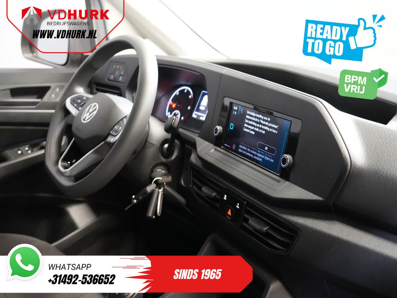 Volkswagen CADDY Cargo 2.0 TDI BPM VRIJ! (DEMO) NL Auto/ Carplay/ Cruise/ Airco/ PDC/ Trekhaak