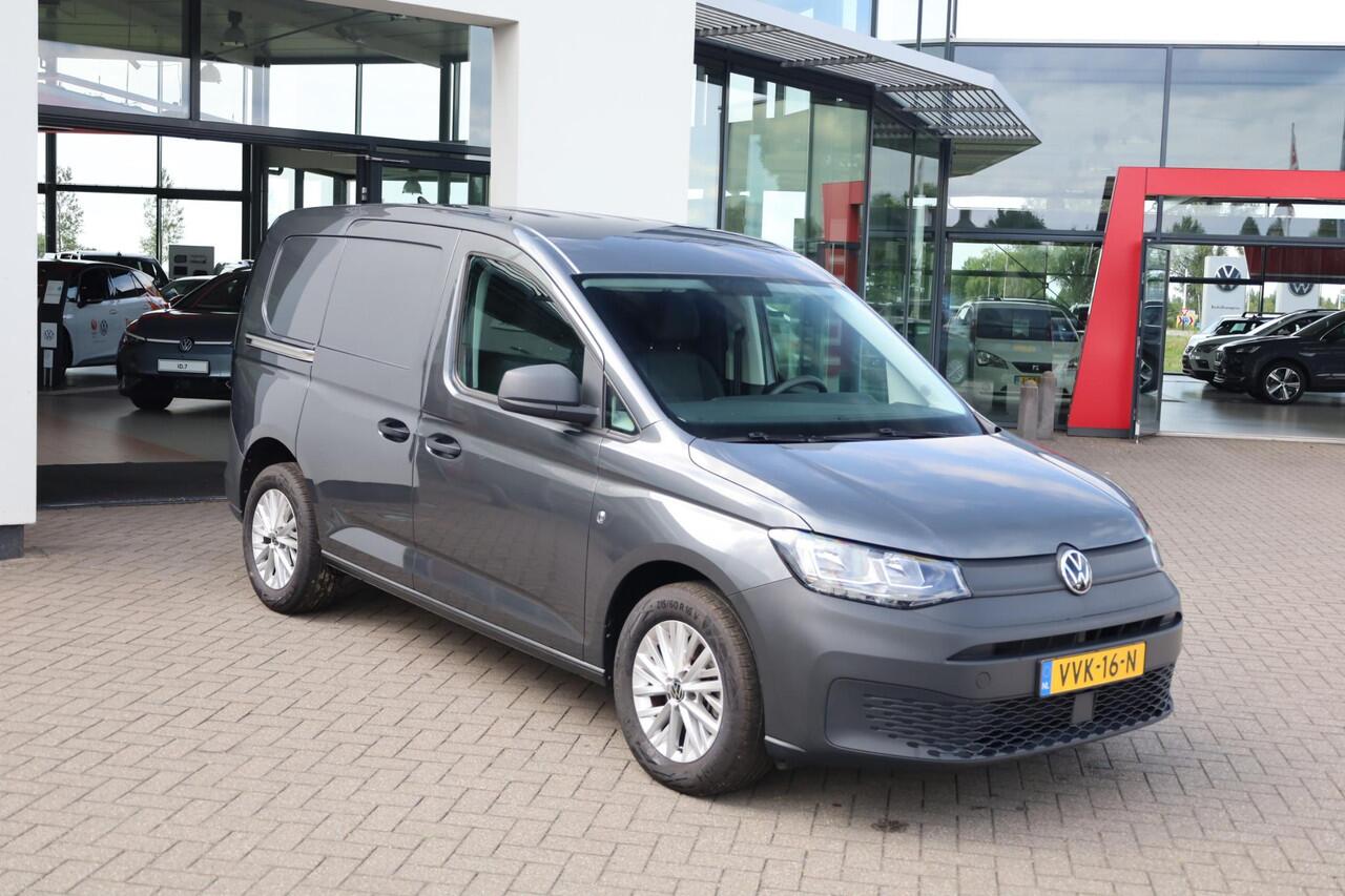 Volkswagen CADDY Cargo 2.0 TDI Comfort 123PK / 90kW, 16" LMV, achteruitrijcamera (rear view), ErgoComfort stoel bestuurderskant, lat om lat laadruimte, laadvloer, navigatie, Apple Carplay / Android Auto, multifunctioneel stuurwiel, cruise control, dichte achterdeuren, tre