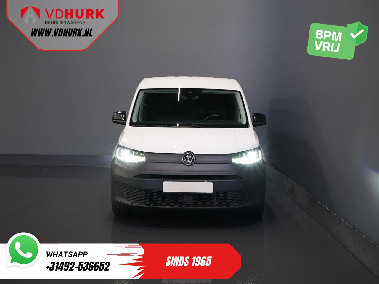 Volkswagen CADDY MAXI Cargo 2.0 TDI 125 pk DSG Aut. Adapt.Cruise/ LED/ Carplay/ Standkachel/ Stoelverw./ PDC