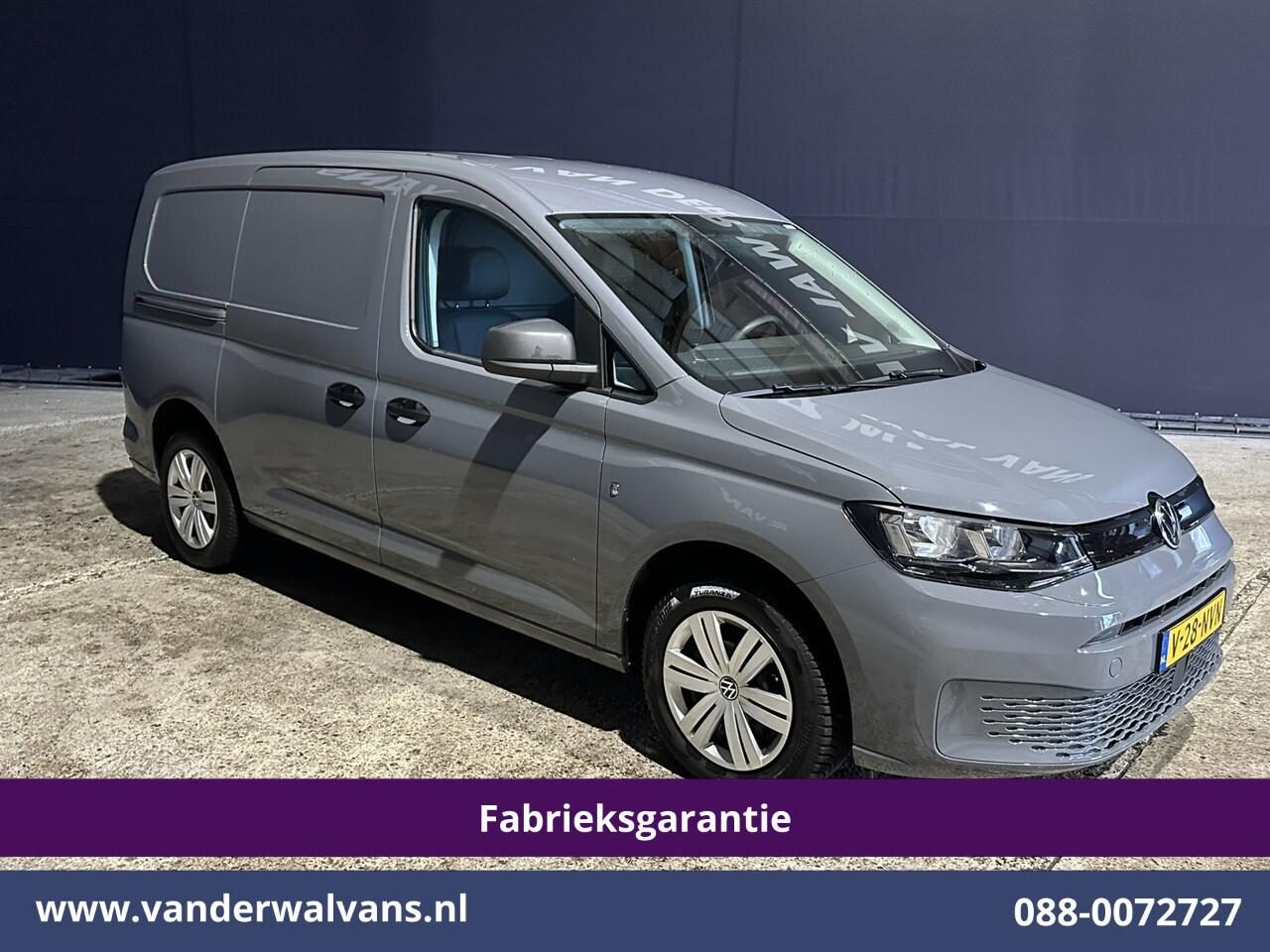 Volkswagen CADDY MAXI Cargo 2.0 TDI 102pk L2H1 Fabrieksgarantie Euro6 Airco | Camera | Apple Carplay | Android Auto | Bumper in de kleur Zijdeur