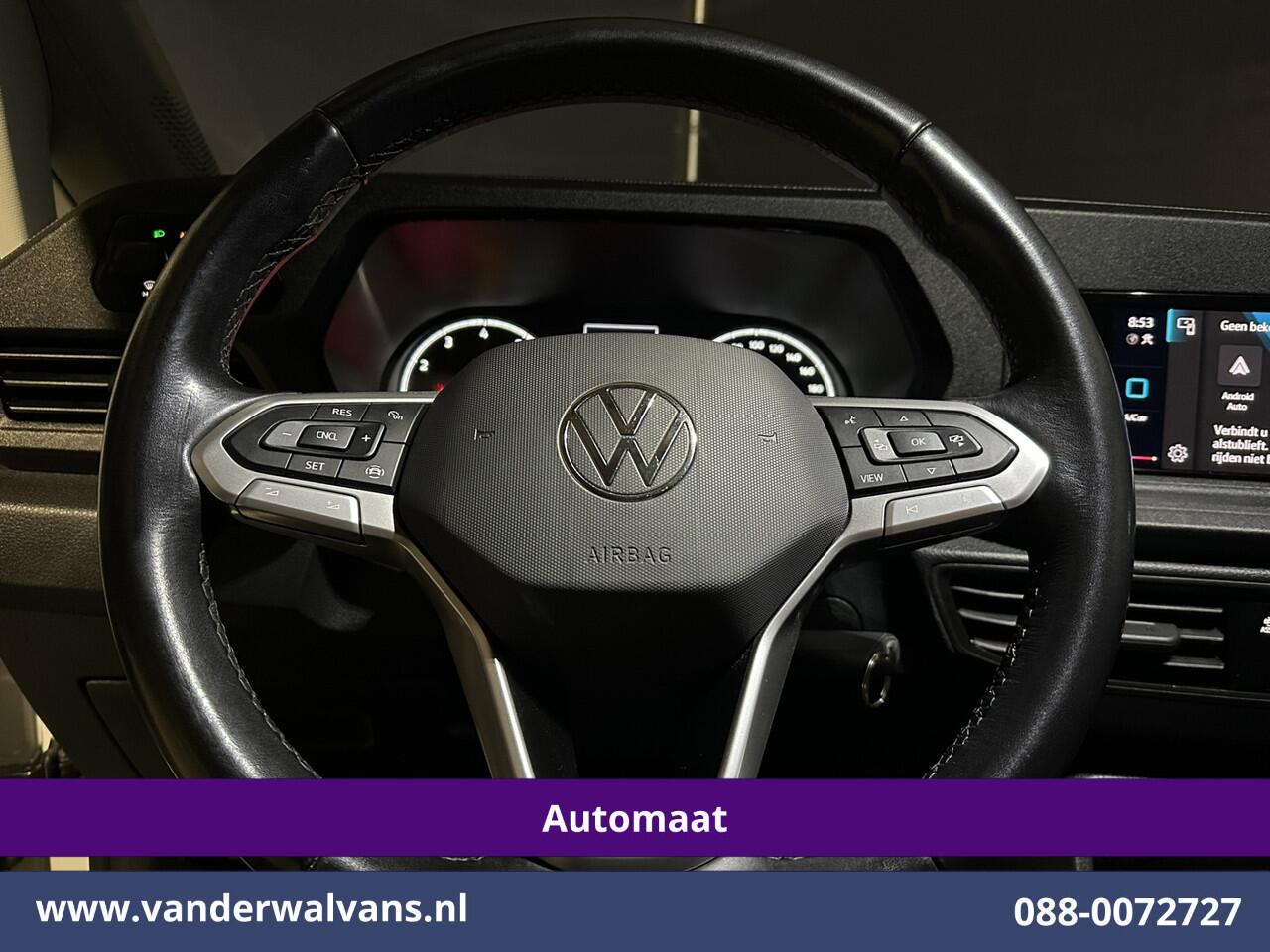 Volkswagen CADDY MAXI Cargo 1.5 TSI 115pk Automaat Benzine motor L2H1 Fabrieksgarantie Euro6 Airco | Camera | Apple Carplay | Cruisecontrol Android Auto, Zijdeur, 1500kg trekvermogen