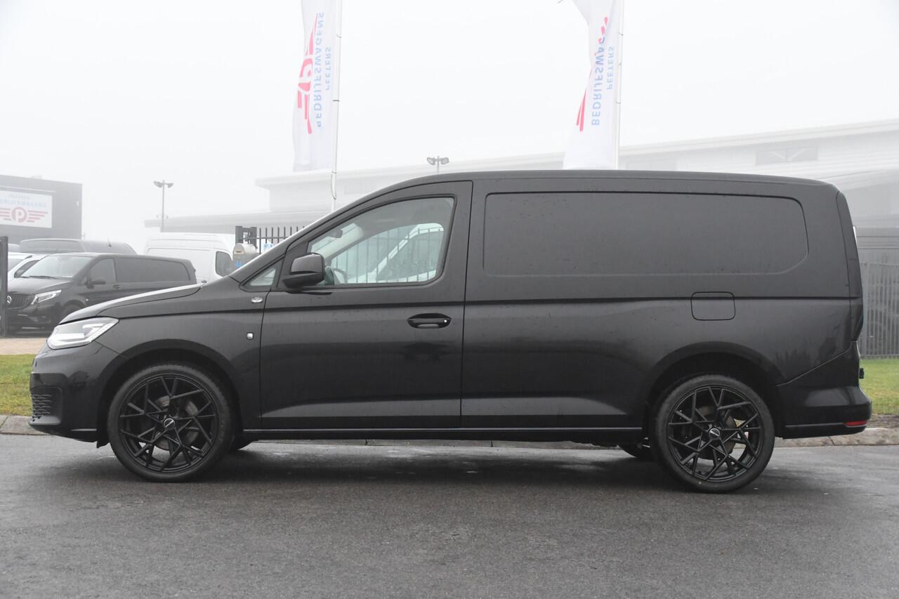 Volkswagen CADDY MAXI Cargo 2.0 TDI Exclusive Black Edition Camera, Cruise, Carplay, LED, Stoelverwarming, Automaat, Trekhaak, Standkachel, Uniek!