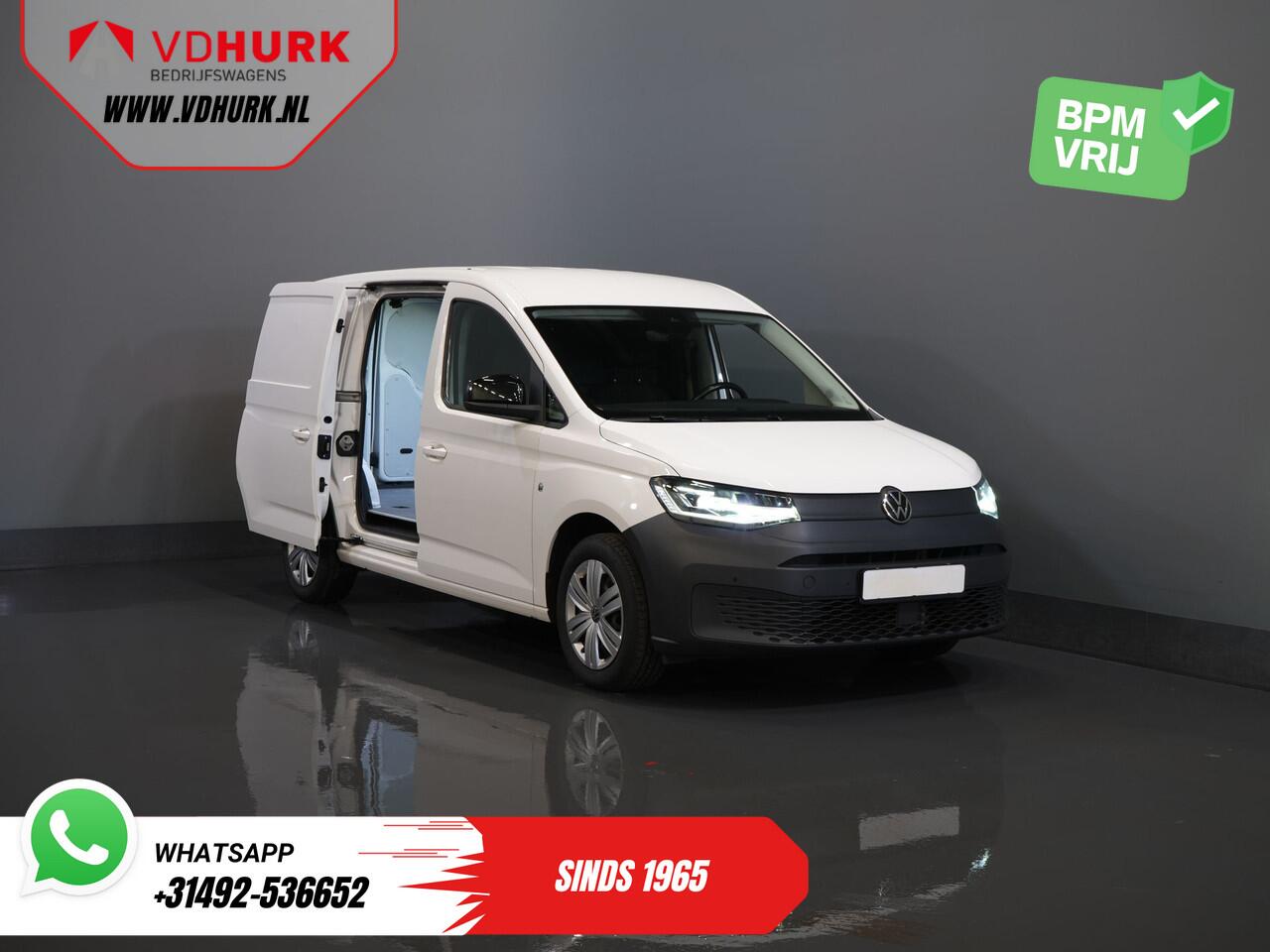 Volkswagen CADDY MAXI Cargo 2.0 TDI 125 pk DSG Aut. Adapt.Cruise/ LED/ Carplay/ Standkachel/ Stoelverw./ PDC