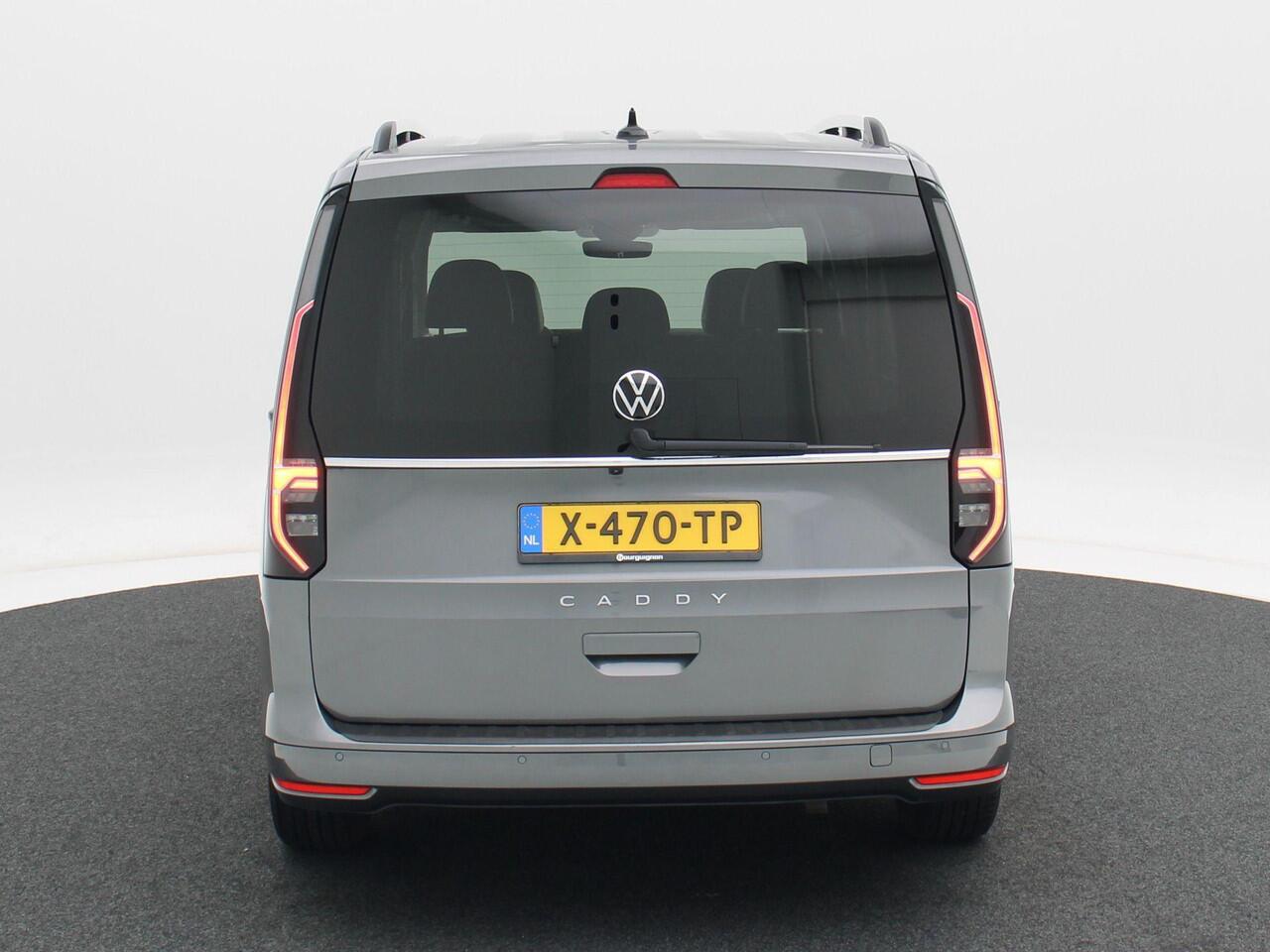 Volkswagen CADDY MAXI 1.5 TSi 115 Pk Automaat 7-Persoons | Digitale Cockpit | Camera | Adaptive Cruise | Stoelverwarming | Elektrische Achterklep | CarPlay | Navigatie | 85.831 Km