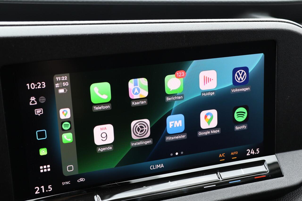 Volkswagen CADDY MAXI Cargo 2.0 TDI R-Line DSG | LED | Camera | CarPlay | Lane Assist | Virtual Cockpit | Stoelverwarming | Cruise control | DAB | Trekhaak | Keyless Go | Maxton spoilerkit | Fabrieksgarantie