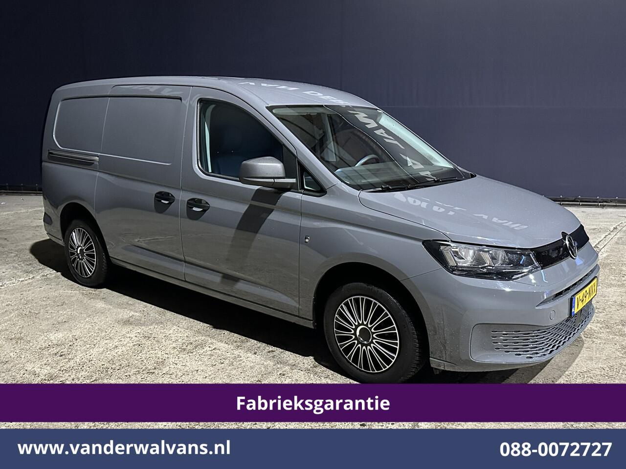 Volkswagen CADDY MAXI Cargo 2.0 TDI 102pk L2H1 Fabrieksgarantie Euro6 Airco | Camera | Apple Carplay | Bumper in de kleur Android Auto, Zijdeur