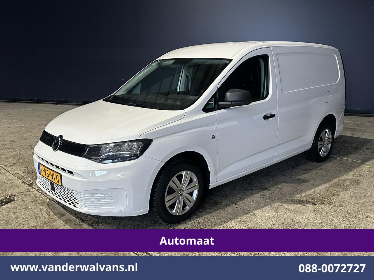 Volkswagen CADDY MAXI Cargo 1.5 TSI 115pk Automaat Benzine motor L2H1 Fabrieksgarantie Euro6 Airco | Camera | Apple Carplay | Cruisecontrol Android Auto, Zijdeur, 1500kg trekvermogen